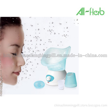 Benice Facial Steamer Skin Face Care, Face Steamer Plumes Deep Pink, U-Style Facial Face Steamer